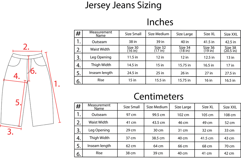 Jersey Jeans Vintage Blue