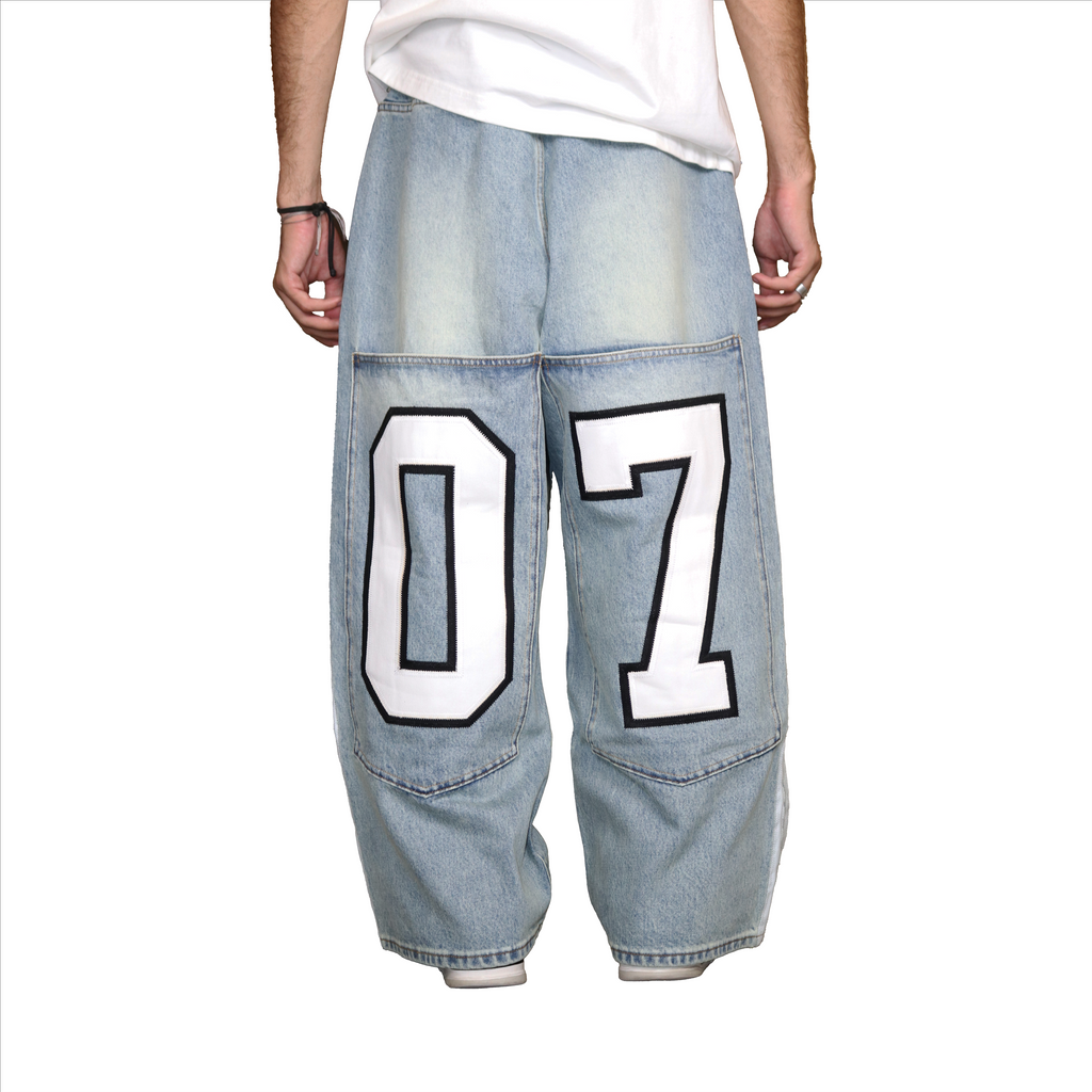 Jersey Jeans Vintage Blue